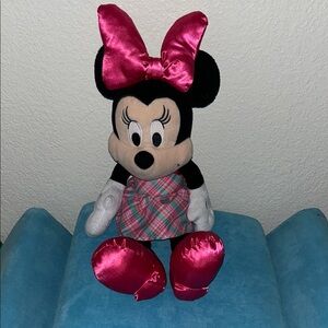 Disney Minnie Mouse Plush Doll with Pink Bow 19inch